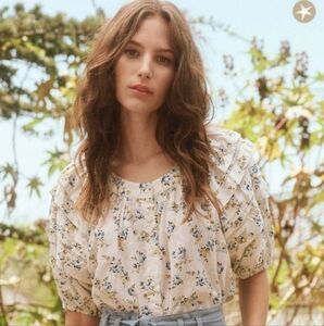 THE GREAT The Carriage Peasant Blouse